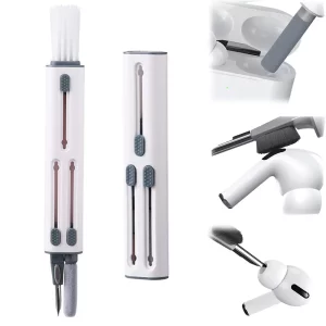 Cleaning Kit for Airpods Pro 1 2 Headphone Brush, White
